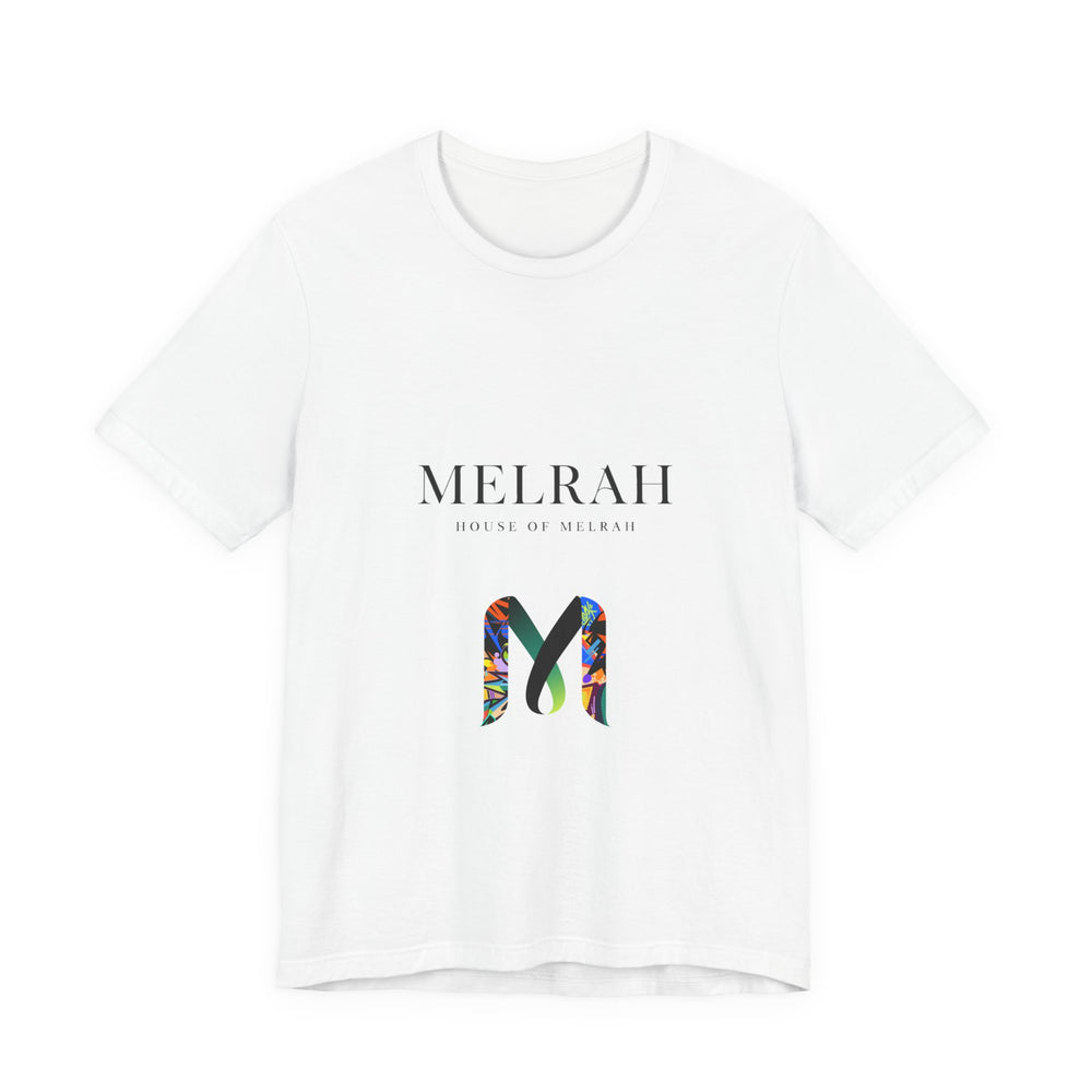 Melrah Logo Tee — 'Melrah: Home of Melrah' Monogram T-Shirt
