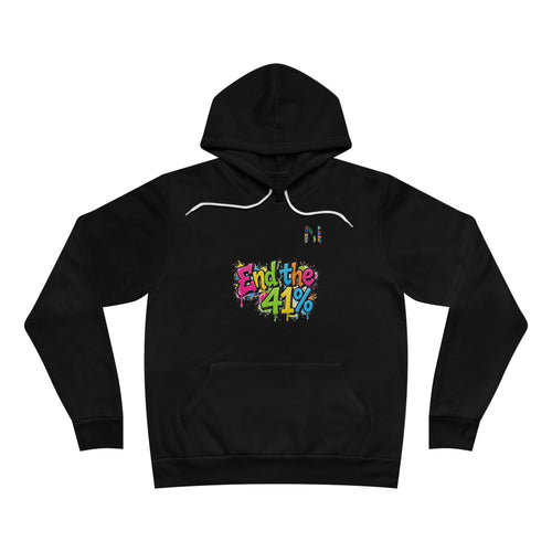 End the 41% Hoodie — Graffiti