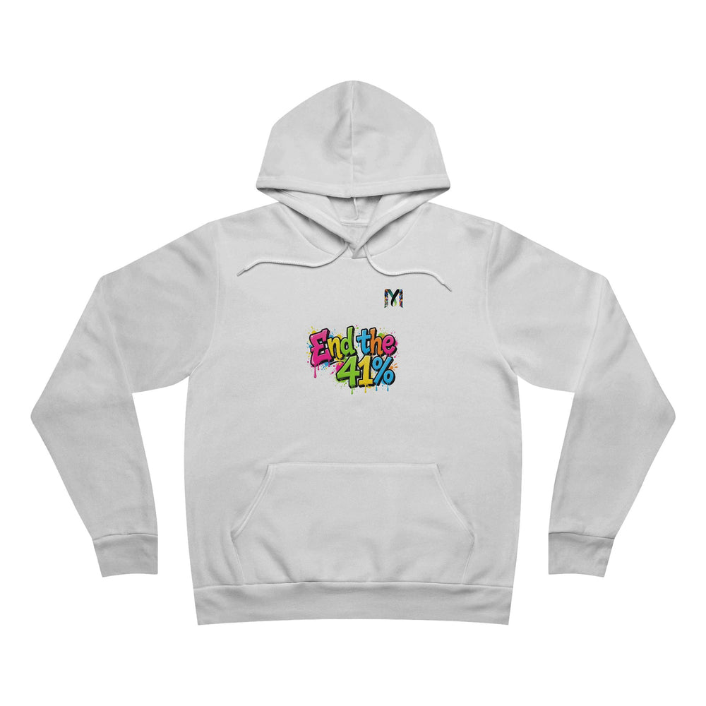 End the 41% Hoodie — Graffiti