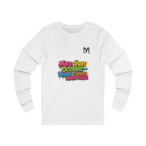 More than October Long Sleeve Tee — Graffiti