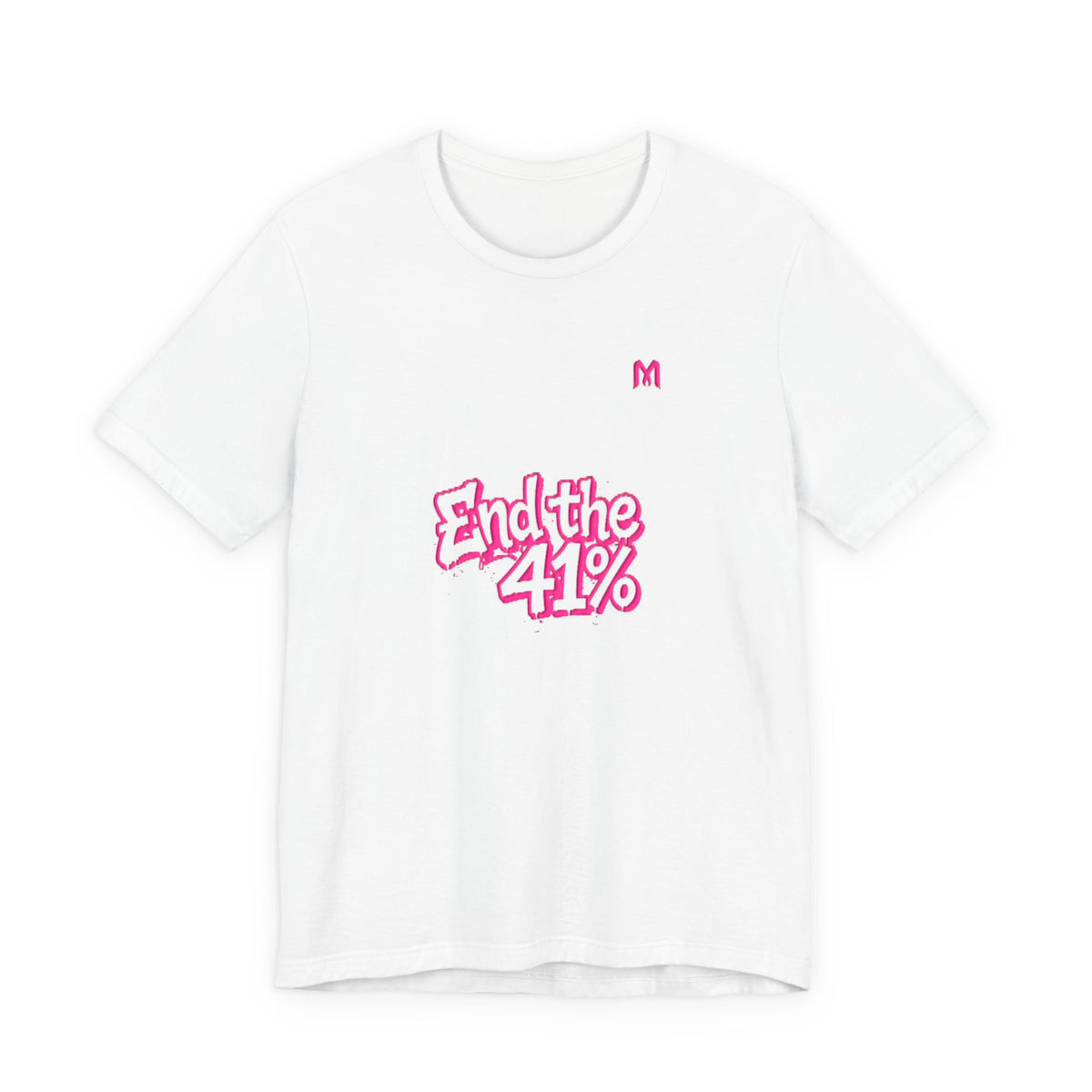 End the 41% — Hot Pink Graffiti Puff Crew