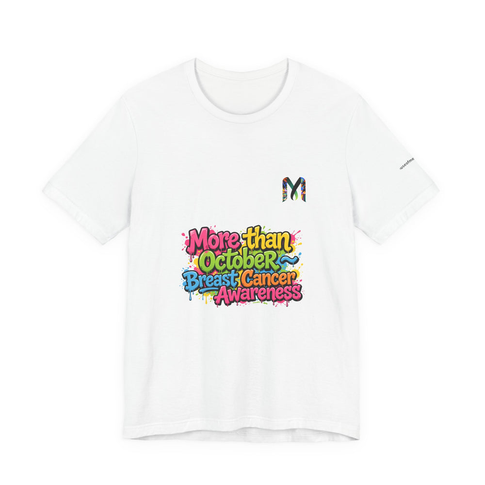 More than October Tee — Graffiti Crew Neck