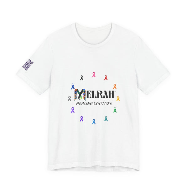 Melrah Healing Couture Awareness Ribbon T‑Shirt