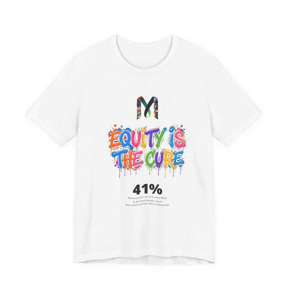 Equity Is the Cure Tee — Graffiti Advocacy Crew Neck