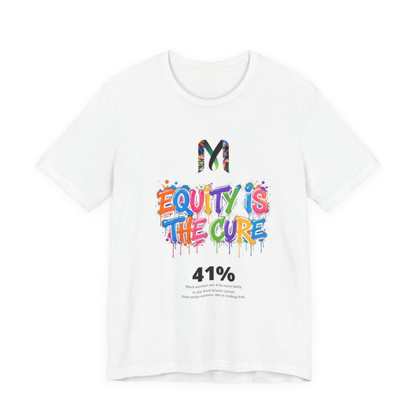 Equity Is the Cure Tee — Graffiti Advocacy Crew Neck