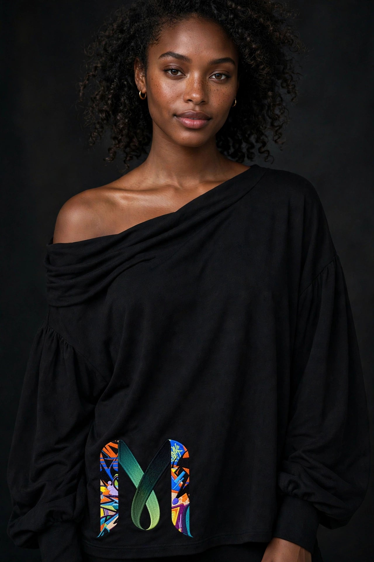 Concept: the Melrah off-shoulder port top